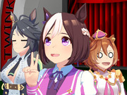 スペシャルウィーク　とてもリラックスしてますね