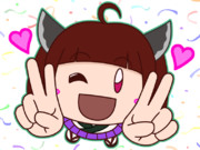 きりたんダブルピース