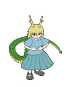 315 元気で明るい八千慧【東方Project 立ち絵素材 透過GIF】