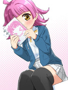 璃奈ちゃんボード「どきどき」