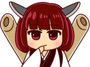 微笑むきりたんときりたん砲