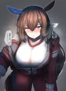 着替え中のアヤベさんとばったり…