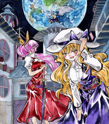 綿月姉妹&稀神サグメ