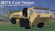 【MMDモデル配布】M978 燃料輸送車