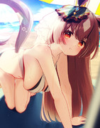 一緒に泳ぎに行きたいダイヤちゃんVSまったりしたいトレーナー