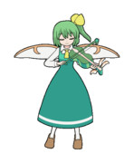 322 クラシック大妖精【東方Project 立ち絵素材 透過GIF】