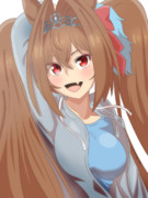 自主トレ中ダスカ