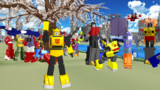 MMDミニボット＆MMDダイノボットだョ!全員集合!