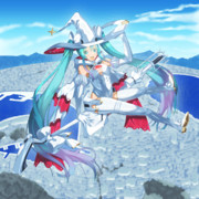 【ボカロ絵】レーシングミク2024なミクちゃん♪