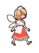 340 サニーミルク【東方Project 立ち絵素材 透過GIF】