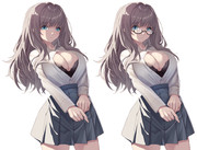 ふわふわ髪の女の子