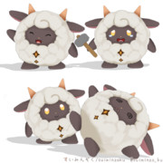 【MMDモデル配布あり】すいみんぞく式モコロン