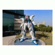 実物大？ストライクフリーダムガンダム 比較GIF