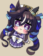 トレーナーの仕事終わりを待つヴィブロス