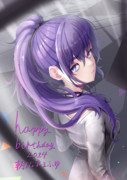 朝比奈まふゆ　誕生日イラスト2024