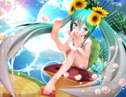 【ちびミクちゃん萌えリンク】元気な おみあしさん…っ♡