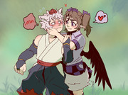 ショタ椛くんとはたてお姉さん