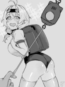 もち子さん落書き