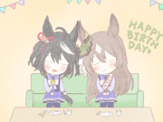 はしゃぎ疲れちゃった...