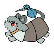 366 ナズーリン【東方Project 立ち絵素材 PNG】