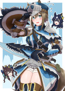 バギィ装備のシュヴァルちゃん