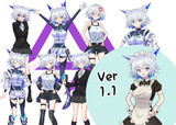 狐子立ち絵素材v1.1