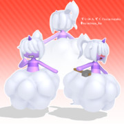 【MMDモデル配布あり】すいみんぞく式カミナラシ