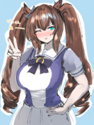 マルゼンスキー　ツインテール