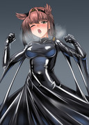 お初さんの黒インナー装着シーン