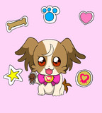 貼りまわれ!こむぎ