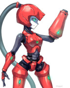 武器腕メカ娘 2号
