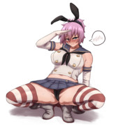 skeb 島風コス青葉