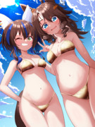 メジロパーマとダイタクヘリオス