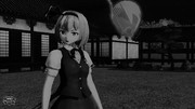 【モノクロ版】妖夢強襲。東方MMD（動画投稿しました！）