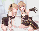 9周年アブラナ＆セントポーリア