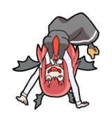 400 こあくま【東方Project 立ち絵素材 透過GIF】