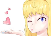 投げキッス　冬木美波