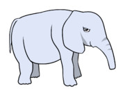 401 象【立ち絵素材 PNG】