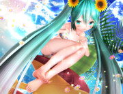 【ちびミクちゃん萌えリンク】いっぱい抱きしめて…♡