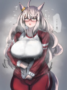 ハヤヒデの放熱を目撃！！②