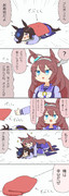 お寿司ライスちゃんとブルボンさんの漫画