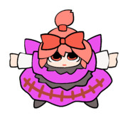 408 呪い子【東方Project 立ち絵素材 PNG】