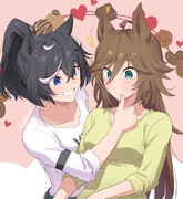 【ウマ娘】また口にチョコ付いてんな（シビエス）