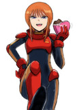 プルの手作りチョコを奪ったプルツー