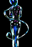 Girl Glass Sculpture