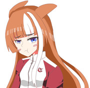 トレーナーが他のウマ娘と楽しそうに話しているのを見た新担当の顔