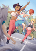 日米親善バスケ対決！