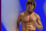 走るタクヤさん