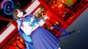 【MMDブルアカ】桐生キキョウ＆紺碧の知恵Ver1.00【モデル配布】