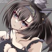 わんどろ黒猫ランジェリー秋月